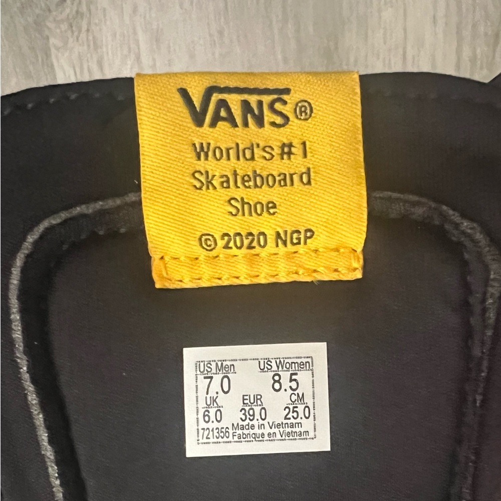 Vans Classic SK8 Hi Reissue 13 National Geographic Shoes w/ box tags 7/8.5 - Picture 7 of 12